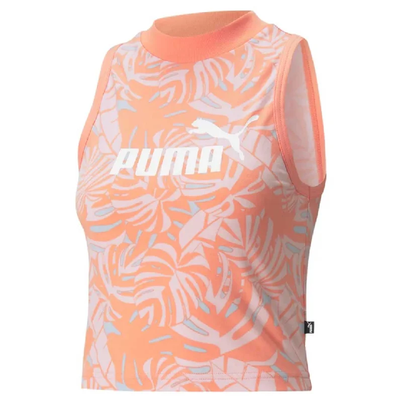 Puma - Women's Floral Vibes All Over Print Tank Top (671593 28) vibrant tank top