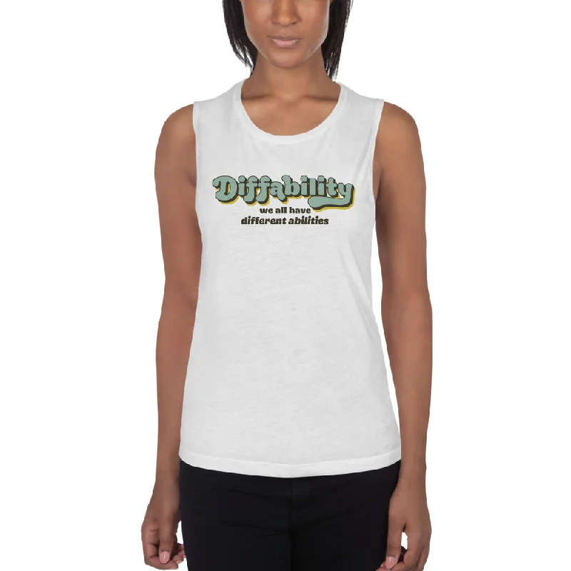 Diffability — Muscle Tank workout tank top