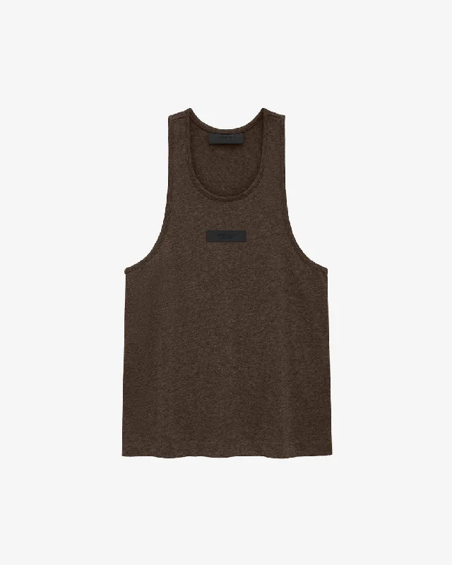 WMNS Tri-Blend Tanktop Heather Wood relaxed fit tank