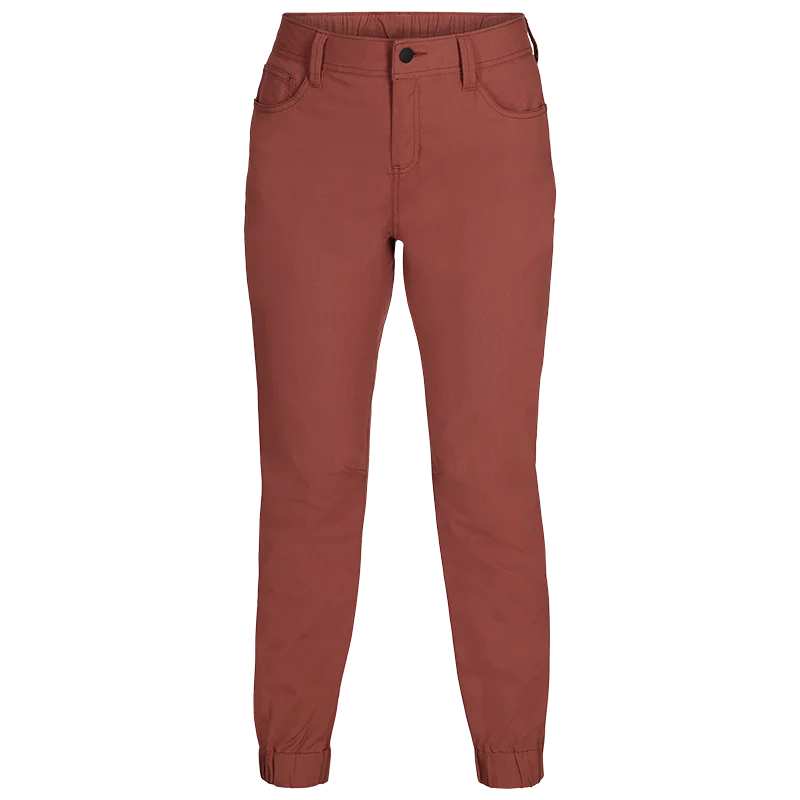 Canvas Jogger Pant Women's Chic Wool Trousers