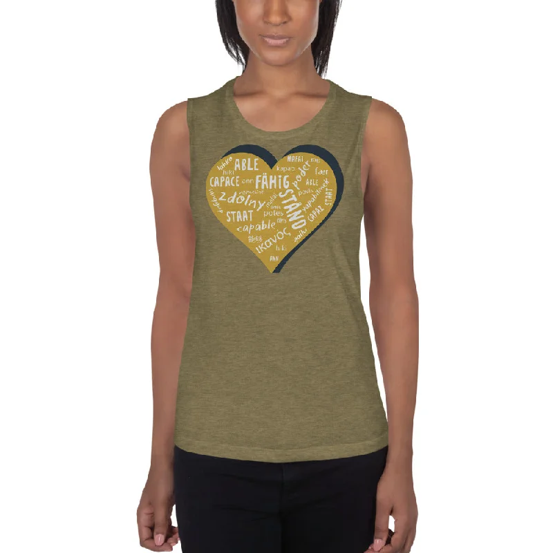 Able — Muscle Tank vibrant tank top