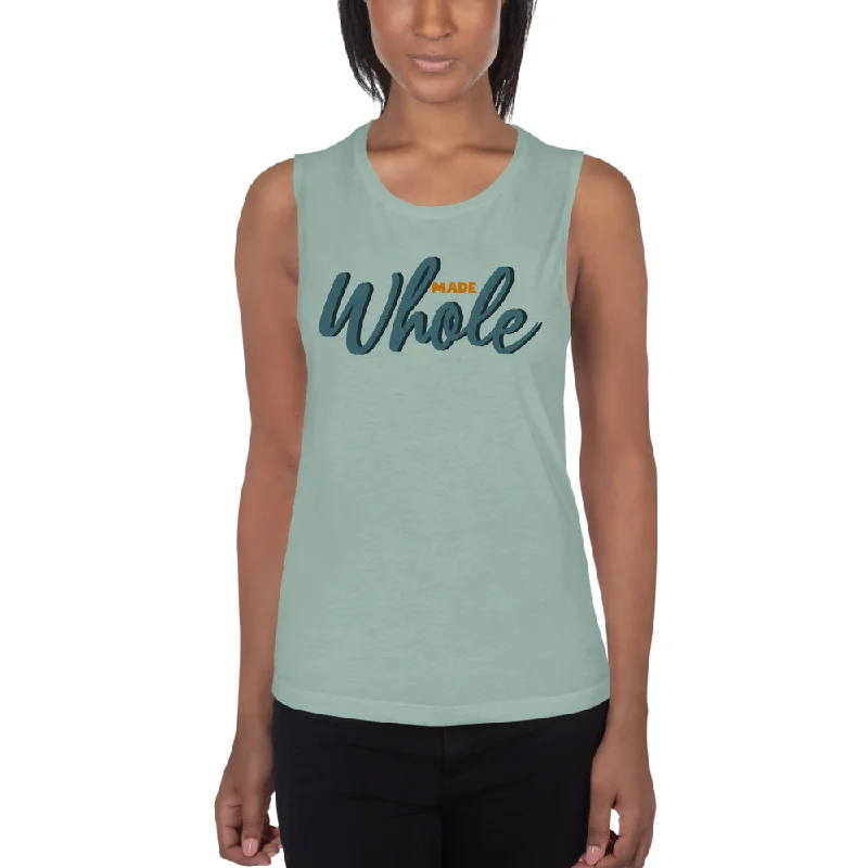 Made Whole — Muscle Tank grey tank top