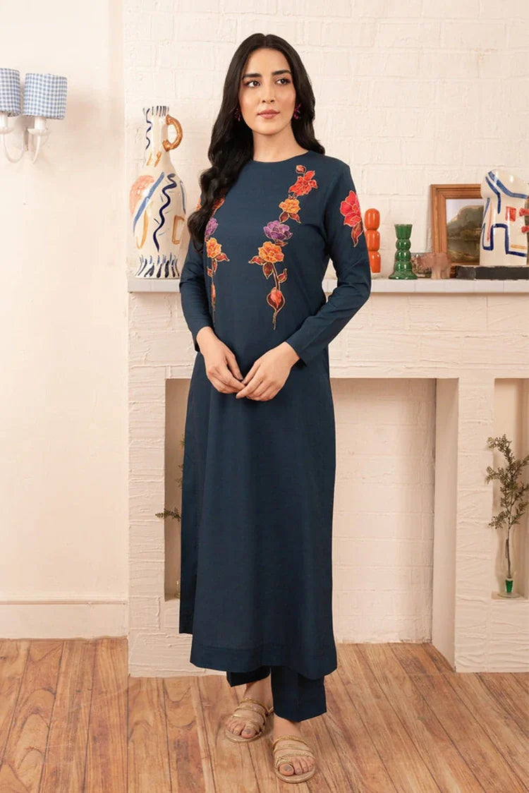 Stitch Vibes - Morganite RTW  Collection - 2 PC - Dark Navy Dress Tunics Luxurious high-end