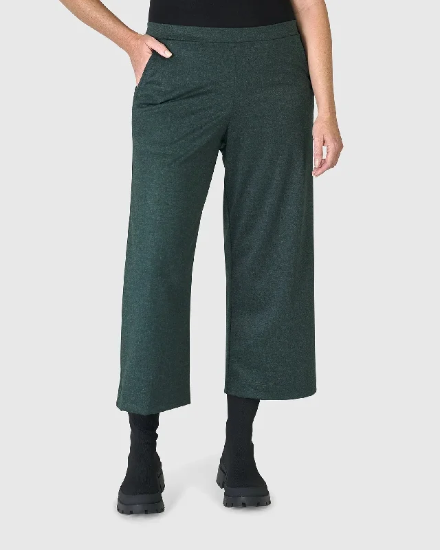 Folklore Easy Pants, Forest High-Waist Jogger Pants