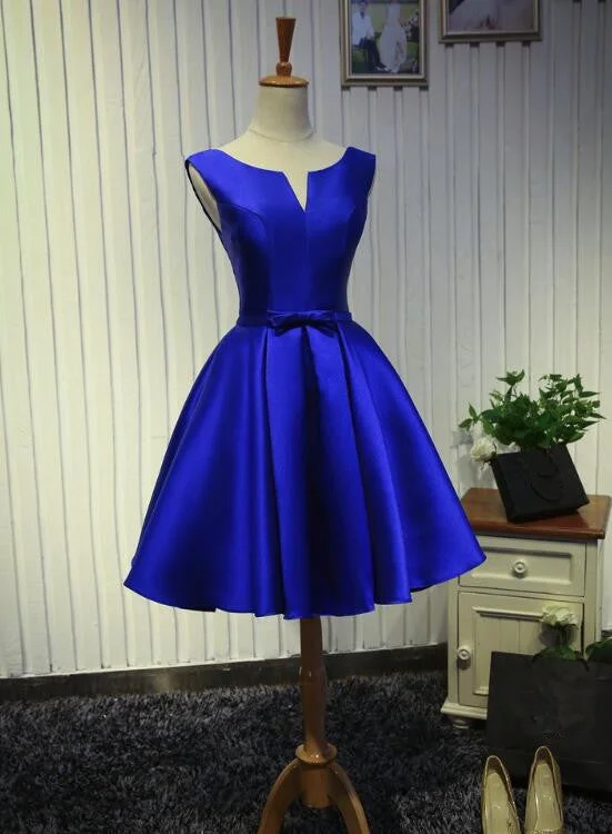 Adorable Blue Homecoming Dresses 2018, Gorgeous Party Dresses, Formal Dress 2018 A-Line Day Work