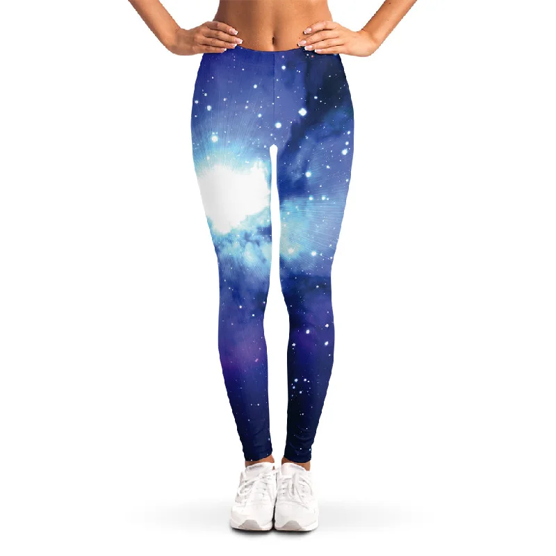 Nebula Space Print Women's Leggings Fashionable Sports Leggings