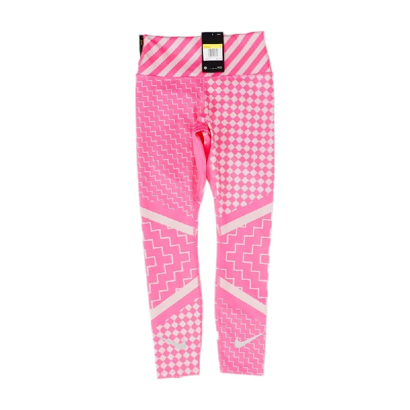 Neon Pink Misc Leggings Trendy Digital Print Leggings